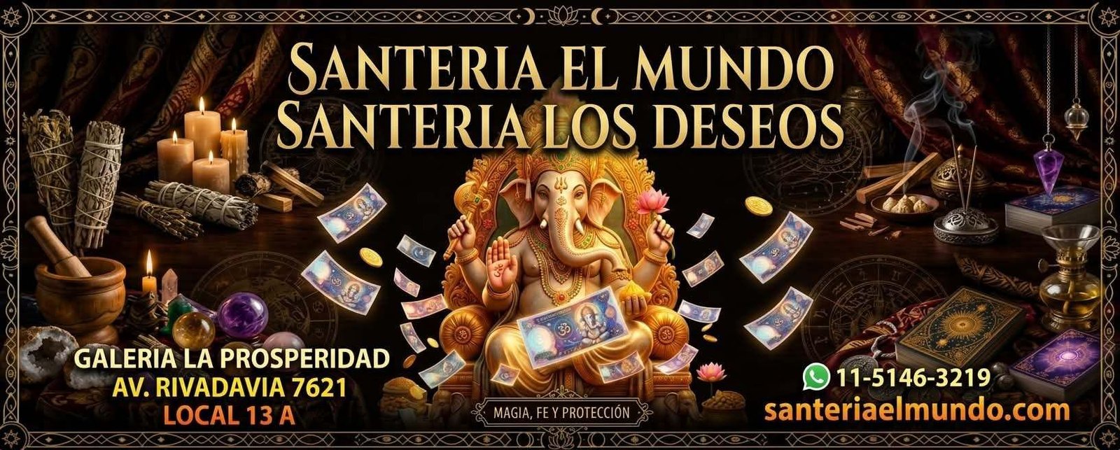 Santería El Mundo y Santería Los Deseos